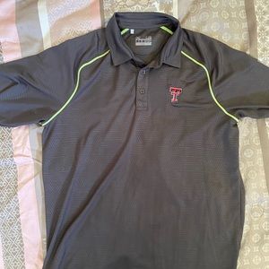 Mens Large Gray Heatgear Under Armour Polo